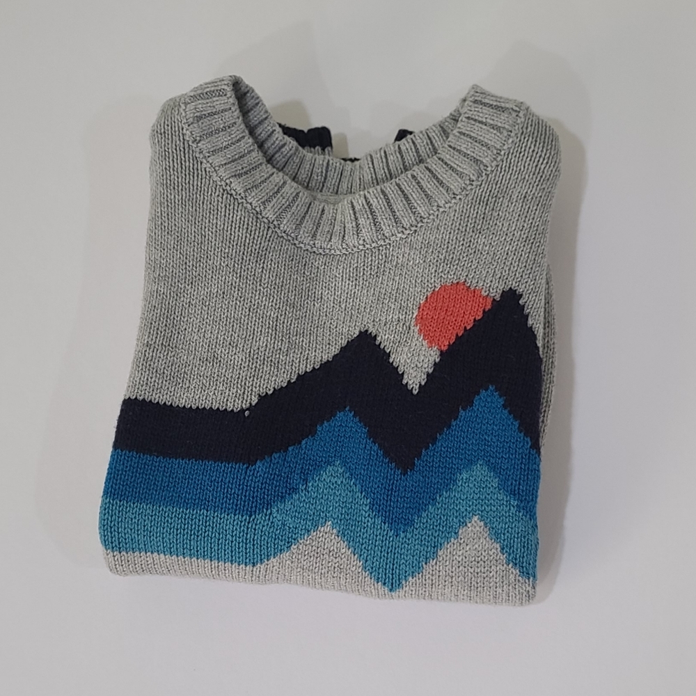 ⭐️HP⭐️ Gymboree Skyline Little Boys Sweater, Size XS 4 - Picture 3 of 9